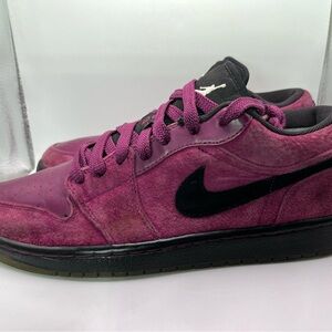 Air Jordan 1 Phat Low “Grape” (338145-601) Size 10 US Men’s Rare 2010 - Read